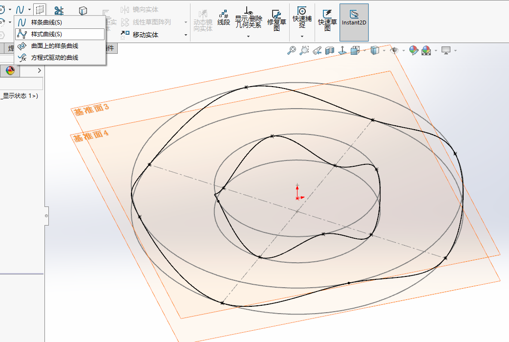 SOLIDWORKS波形垫圈制作