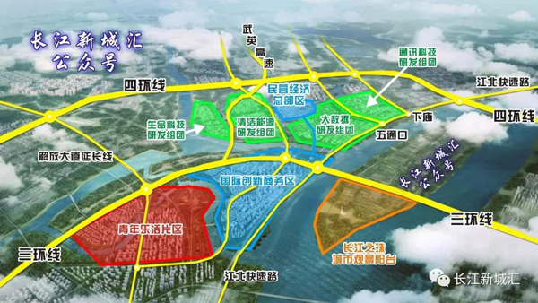 大武汉崛起——长江新城起步区规划概览震撼出炉