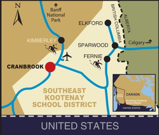 东南库特尼教育局(School District 5 Southeast Kootenay) 东南库特尼教育局(School District 5 Southeast Kootenay)