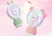 扑通扑通少女心，沃品百变小风扇清新一夏
