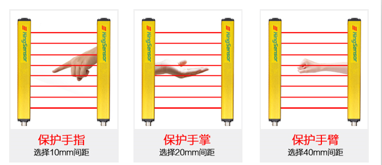 安全光幕间距怎么选？