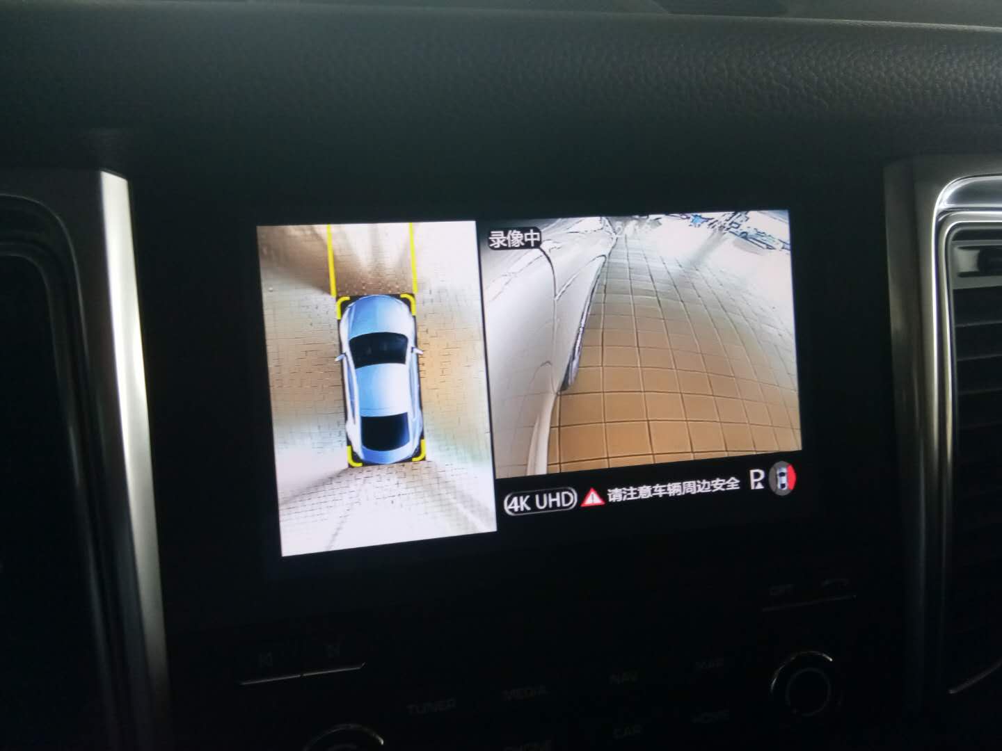 保时捷Macan安装车视野360度全景案例