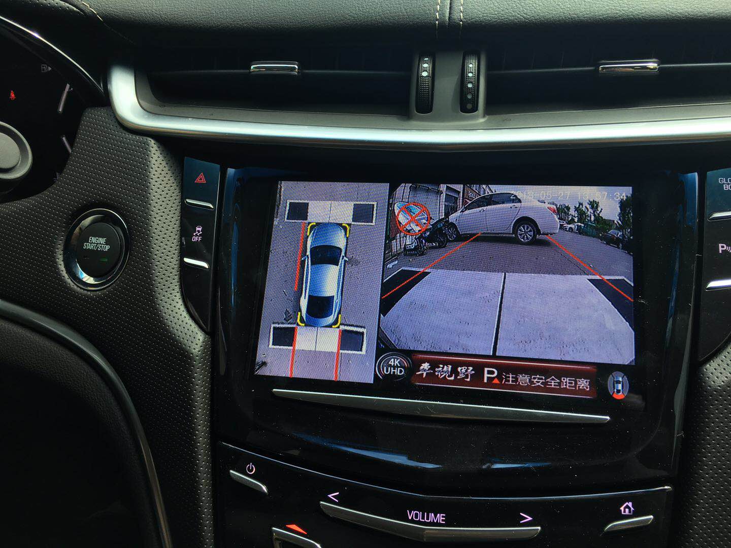 凱迪拉克安裝車視野360度行車記錄儀