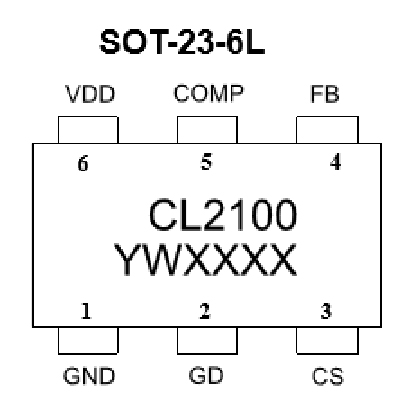 Cl1570esk схема включения