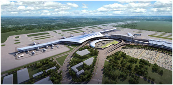 南京禄口国际机场二期工程介绍及效果图