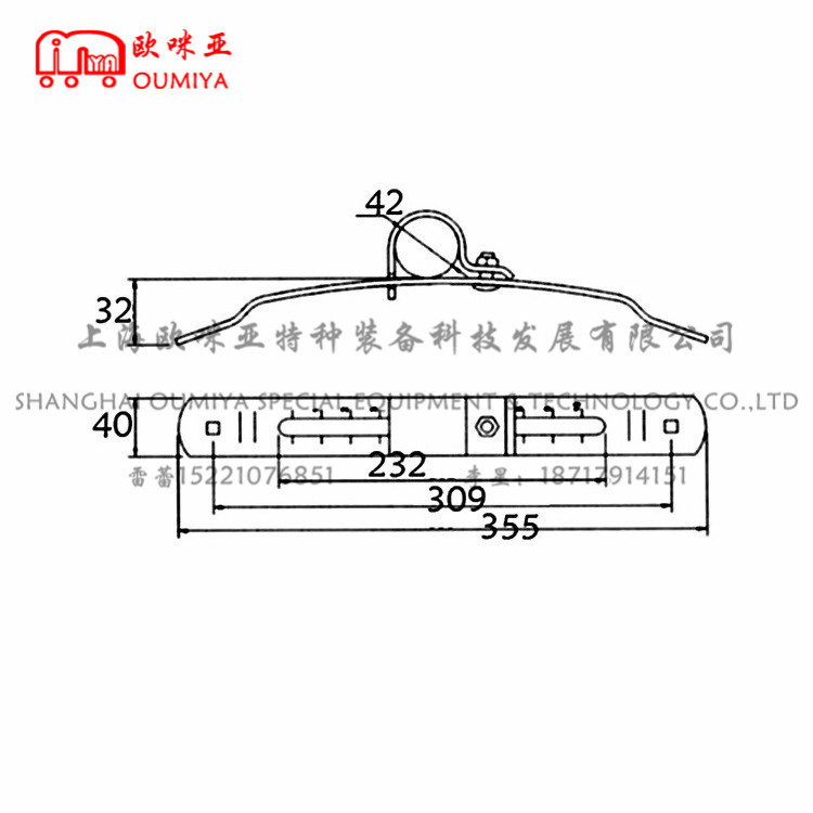 挡泥罩托架 035355AM 035355BM