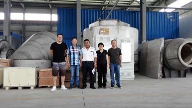 Unilever hot air furnace delivery acceptance