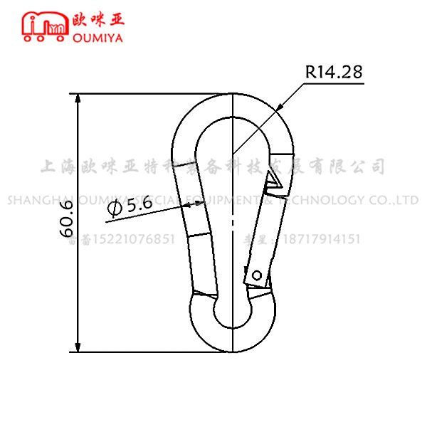 葫芦扣 拉紧器配件 084060AS 084060AM