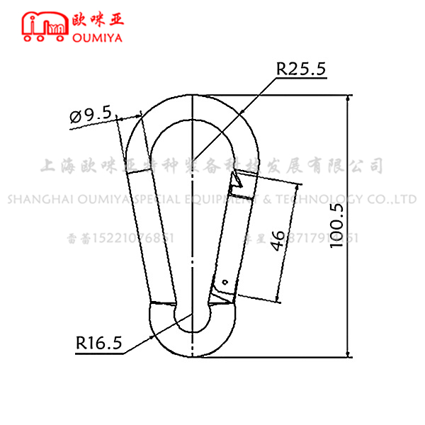 葫芦扣（120G） 拉紧器配件 084100AS 084100AM