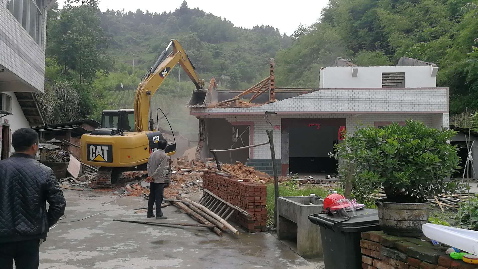 竹山交通項目拆遷工作順進行