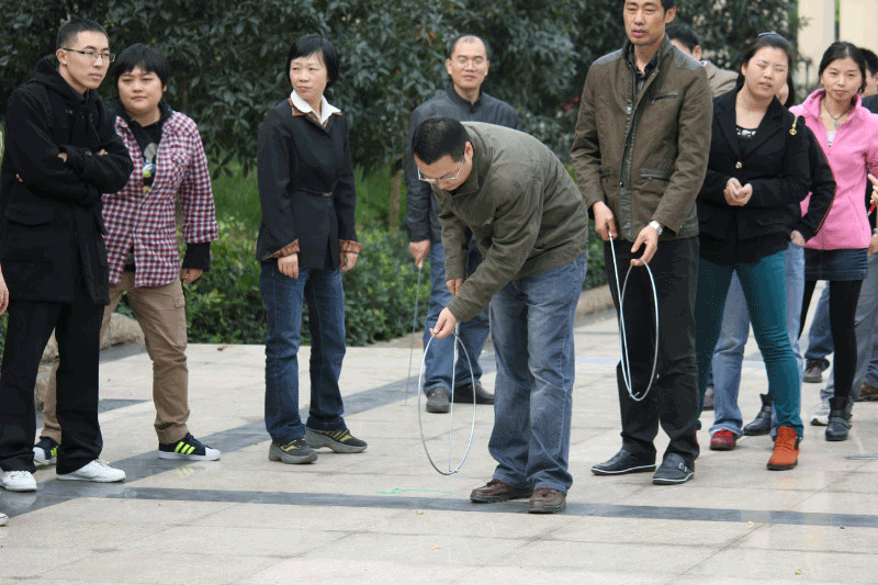 在云崖牧歌参加秋季户外活动（2012年11月3日）