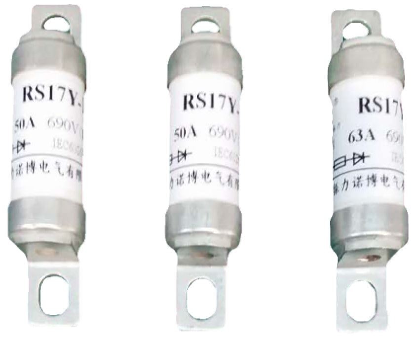 RS17Y (BS88) bolted circular tube fast acting fuse 