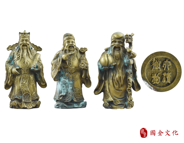 福祿壽銅像 福祿壽銅像