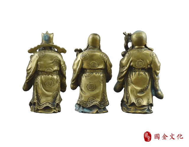 福祿壽銅像 福祿壽銅像