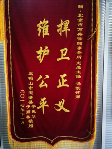 捍卫正义，维护公平——黑龙江双鸭山于先生等房屋征收，经本所律师维权，获得满意补偿