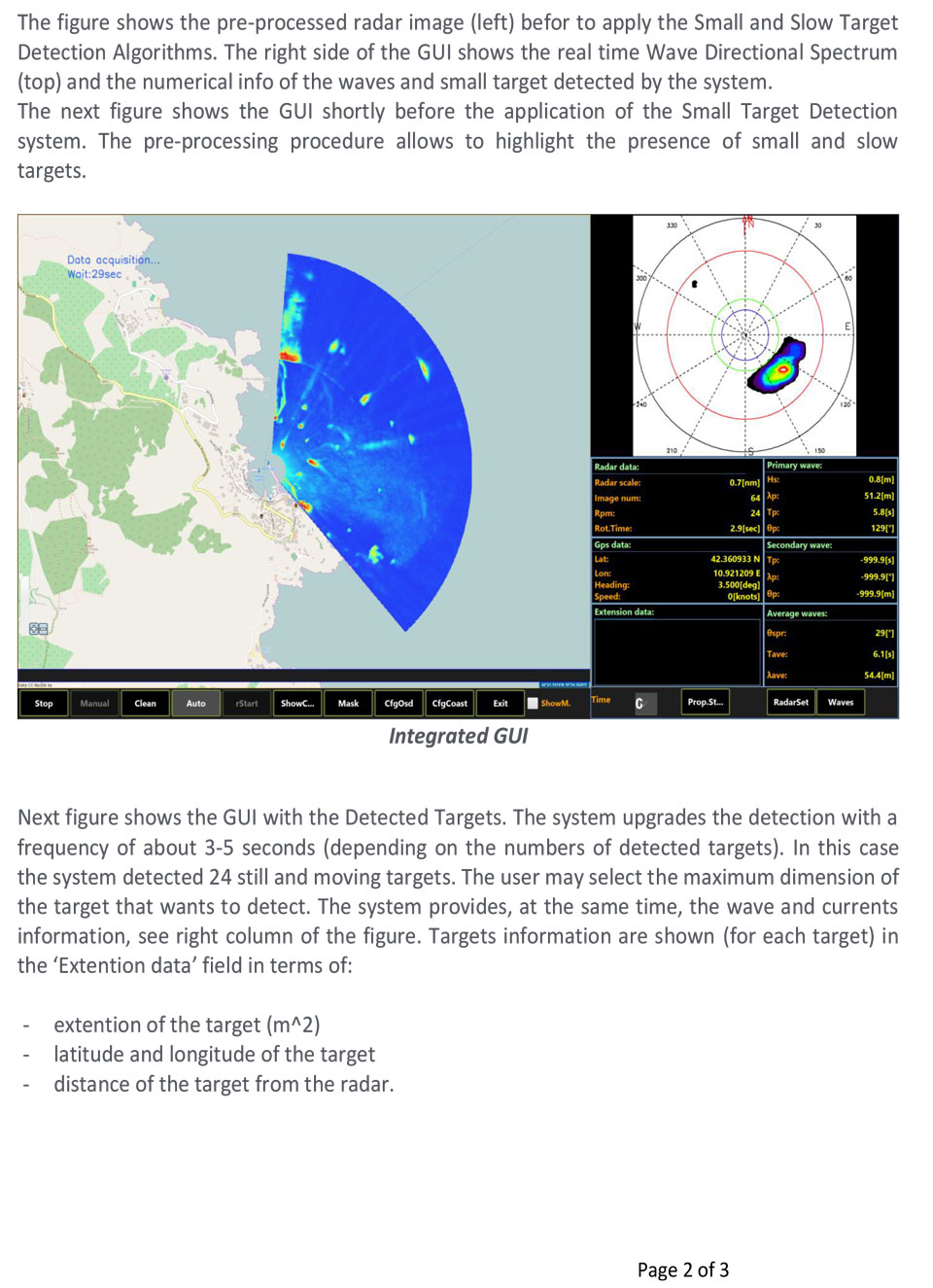 SIMRAD WAVE & SMALL TARGET DETECTION