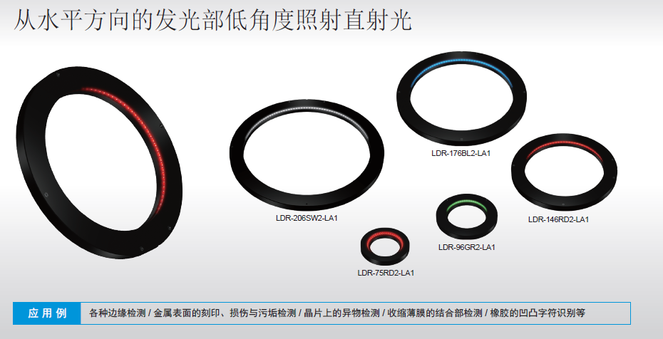 环形低角度光源LDR-LA1系列