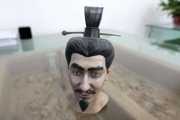 图片关键词 西安一高校借3D打印技术还原古人真容