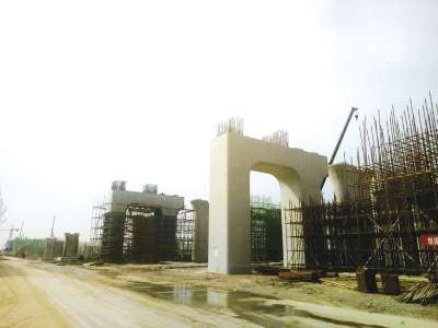 连淮扬镇高铁高邮站主体线下工程预计7月份完工