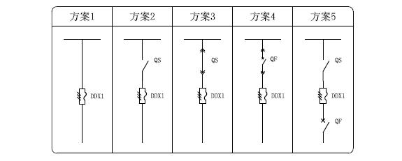 DDX1短路电流限制器旁路限流电抗器典型应用方案