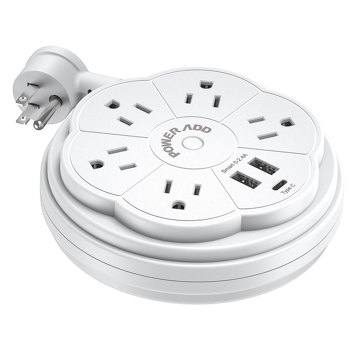 round tabletop power strip Round tabletop power strip