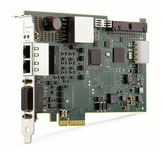 NI PCIe-8237 2端口，Spartan-6 FPGA，GigE Vision帧接收器设备