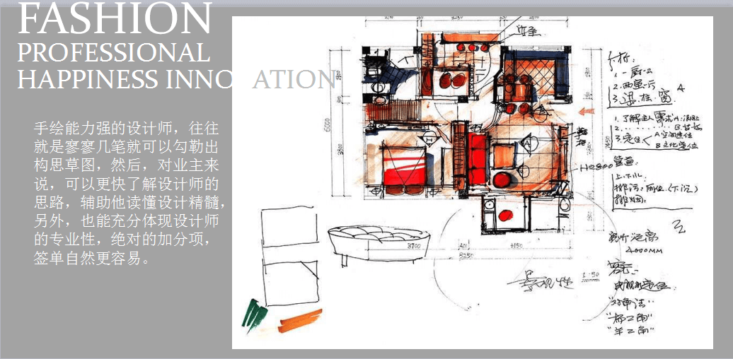 谈谈手绘方案表达