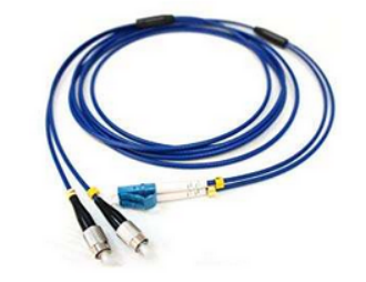 Armoured  FC/PC to LC/UPC Duplex Fiber  Patch  Cord