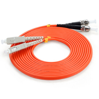 SC/UPC to ST/UPC Duplex MM Patch Cord