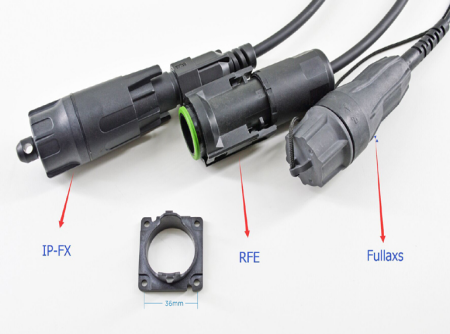 IP--Fullaxs 4.8mm Fiber OpticPatch Cord