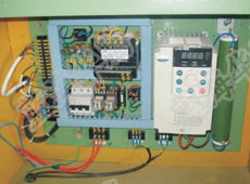 Inverter for textile machinery