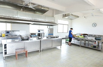 The factory kitchen