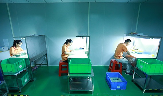 44.成品外观目检