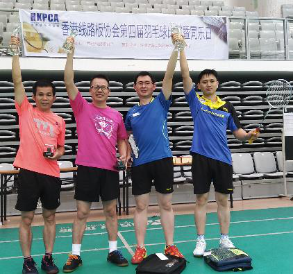 天博体育喜获HKPCA羽毛球赛冠军