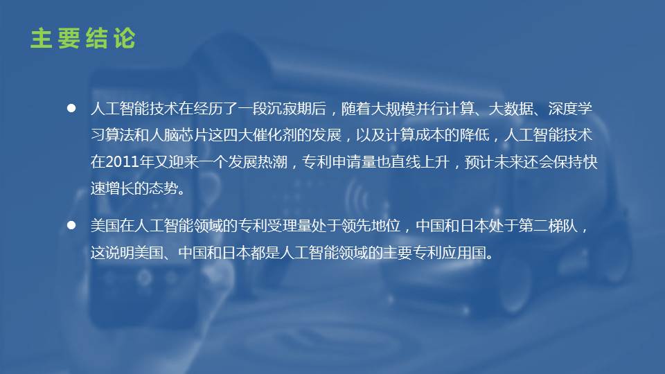 人工智能专利态势报告