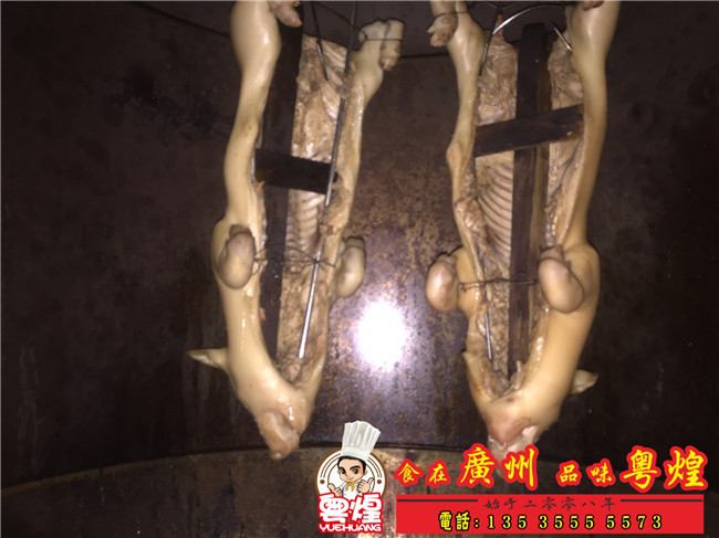 2018.05.07光皮烧猪制作 化皮烧猪做法 广东烧腊培训 