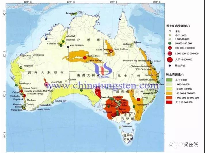 澳大利亚：稀土磷酸盐储量最大的国家？