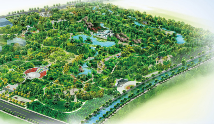 济南森林公园规划设计