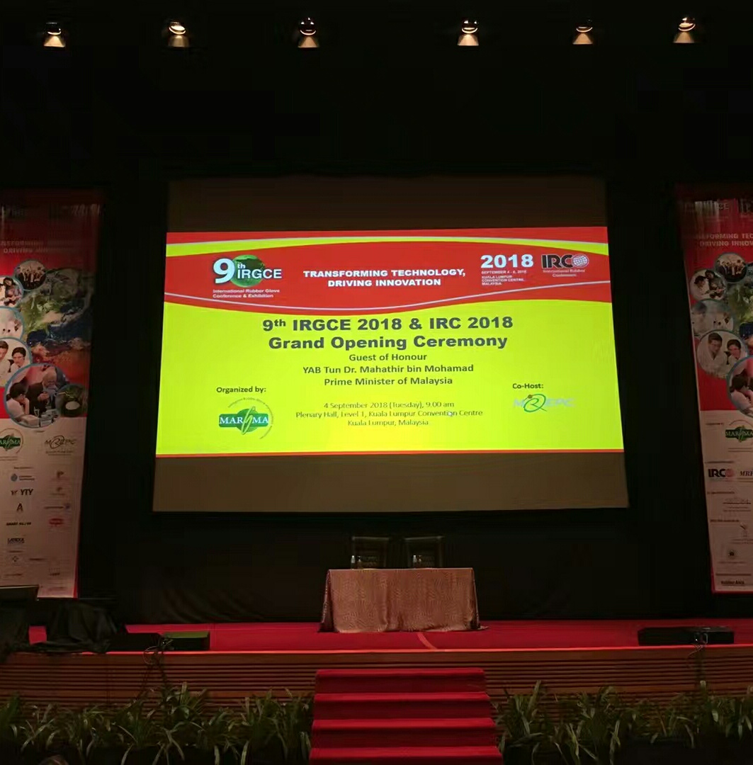 轮胎专家马良清参加2018年国际橡胶会议（IRC）
