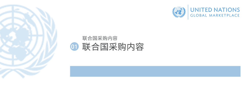 联合国采购内容