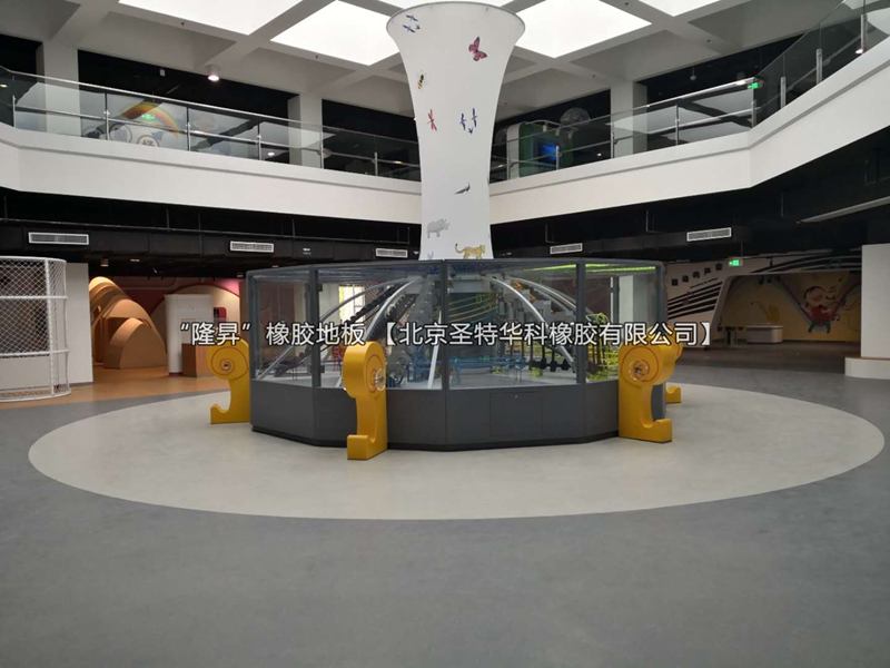 北京科学中心橡胶地板工程案例实图