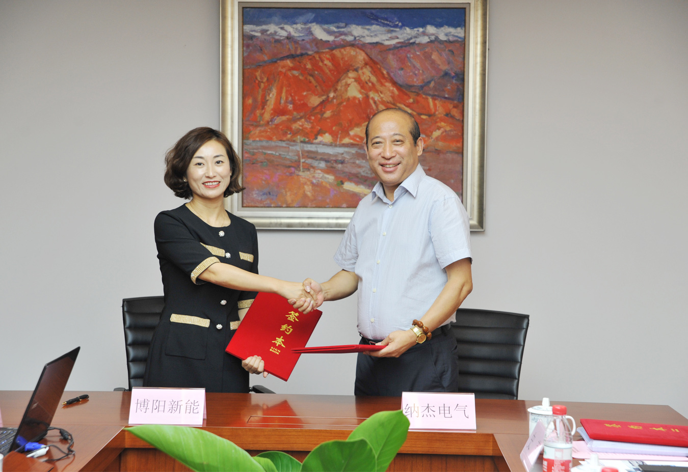 上海电气20MW分布式光伏发电项目合作签约圆满举行