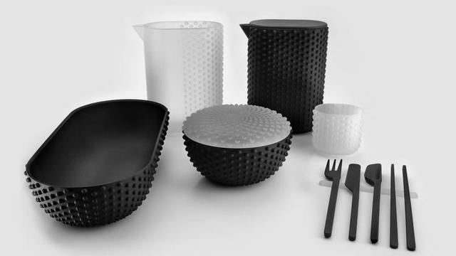 “一物多用”,是这套3D打印家居用品的最大特点 “一物多用”,是这套3D打印家居用品的最大特点
