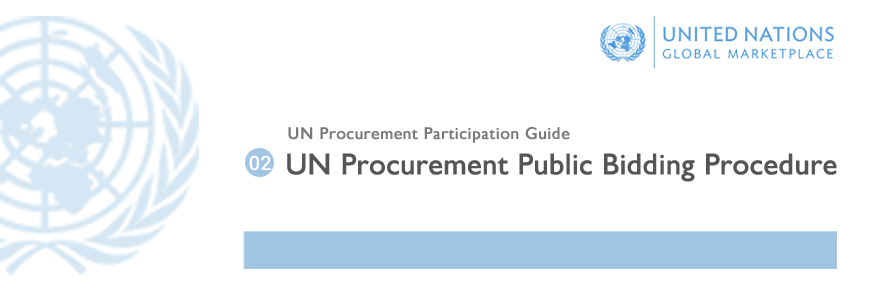 UN Procurement Public Bidding Procedure