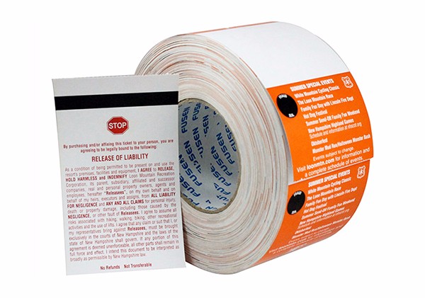 RFID ticket label