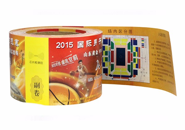 RFID ticket label