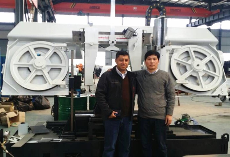 Exclusive agent from Ecuador, South America visited our company