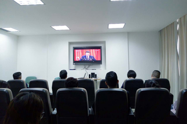我校认真组织师生收看党的十九大开幕实况直播 我校认真组织师生收看党的十九大开幕实况直播