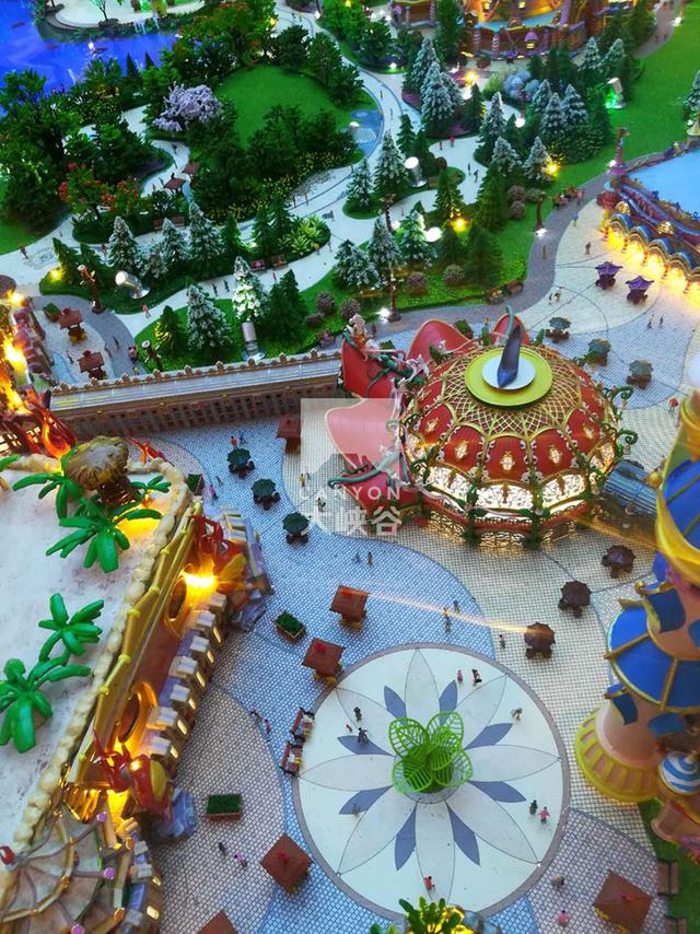 苏州恒大童世界乐园3d打印沙盘模型 苏州恒大童世界乐园3d打印沙盘模型
