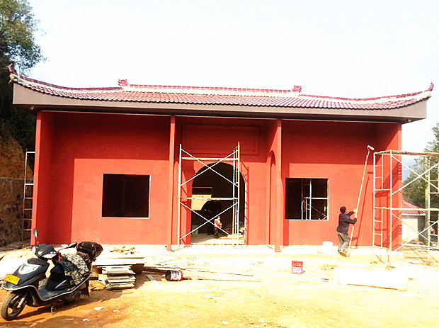 定荣·家捐建恩隆寺 定荣·家捐建恩隆寺